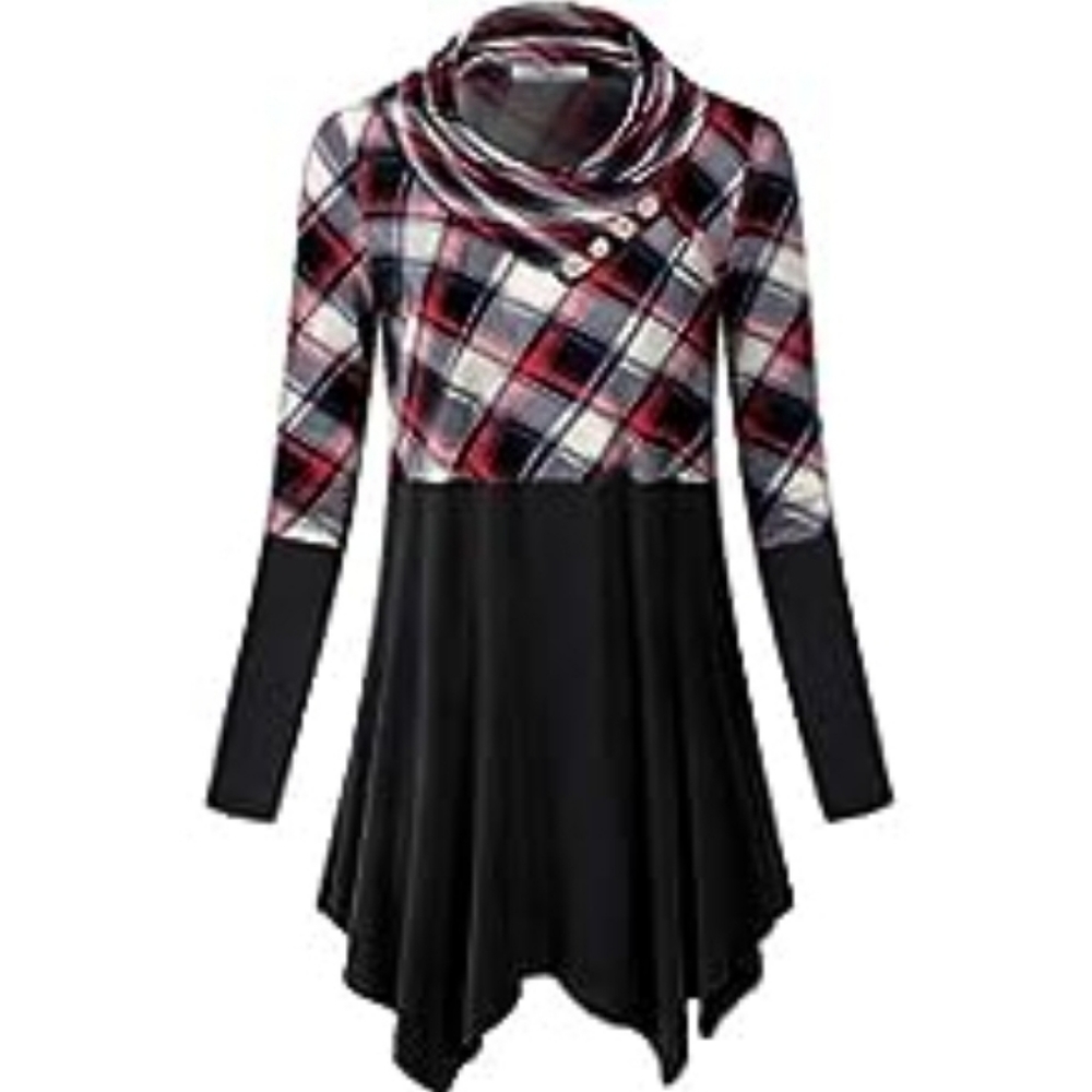 Cowel Neck Sweatshirt